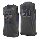 West Virginia Mountaineers 50 Sagaba Konate Gray College Basketball Jersey Dzhi,baseball caps,new era cap wholesale,wholesale hats